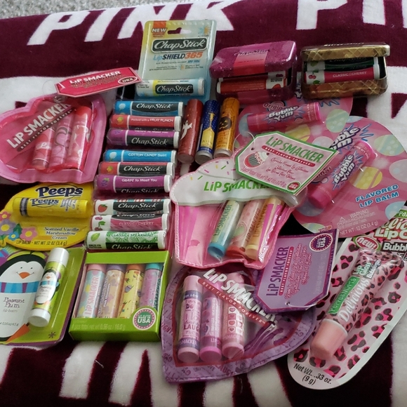 lip smacker, chapstick Other - NEW 39 PIECE LIP SET